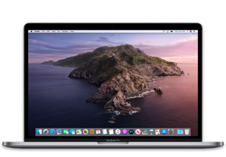 macOS Catalina on a MacBook Pro