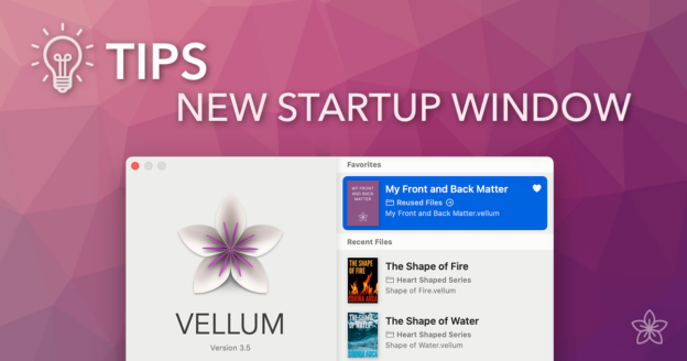 3 Tips for Using the new Startup Window